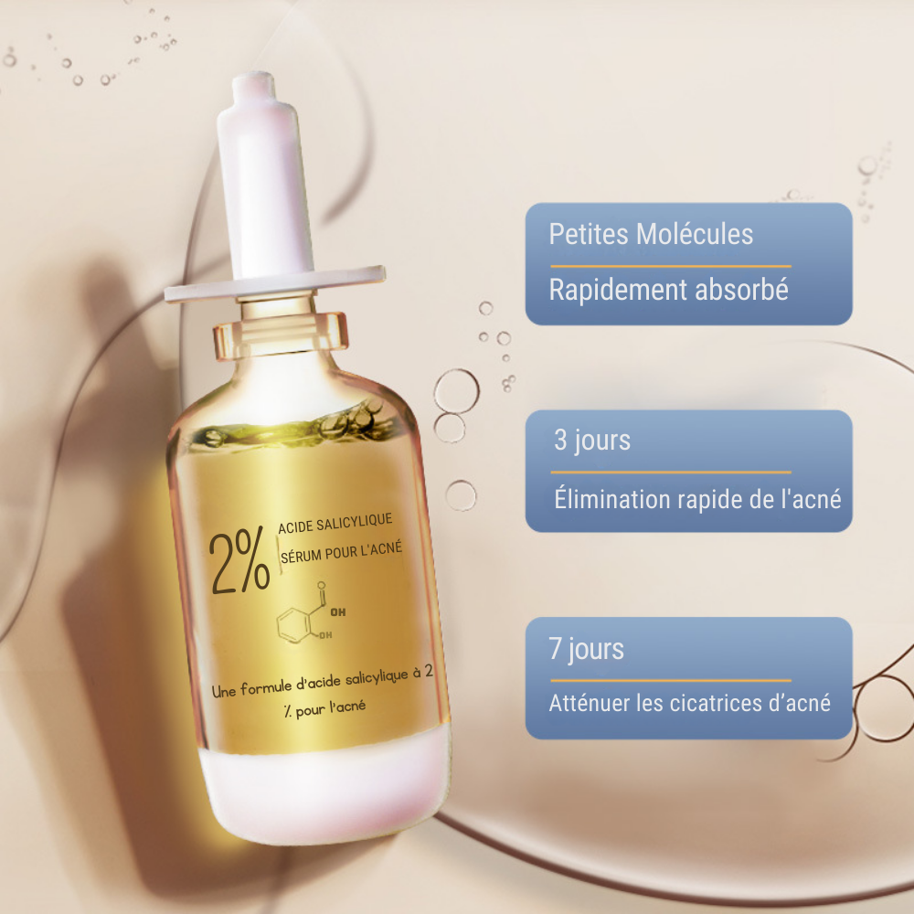 Traitements purifiants à l’acide salicylique